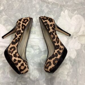 Leopard Print Stiletto Heels